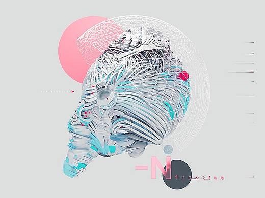 梅红C4D 每日图形设计 (二十五）