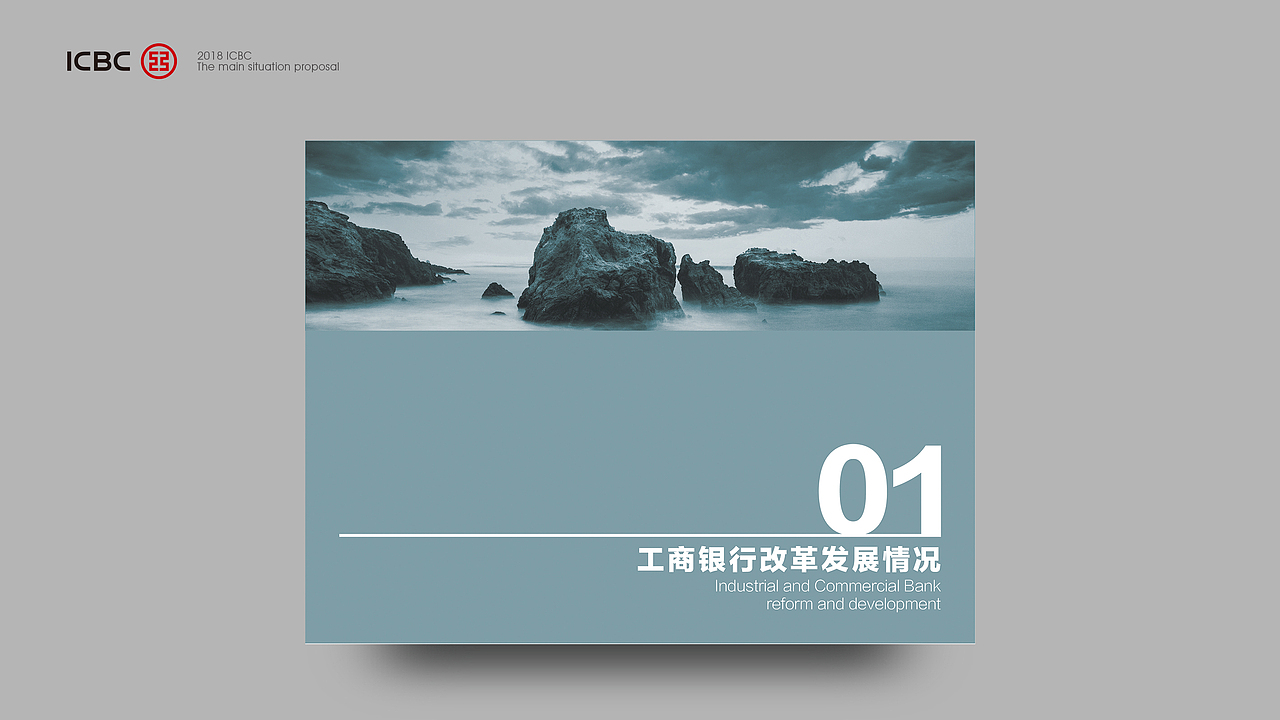 工商银行PPT演示提案