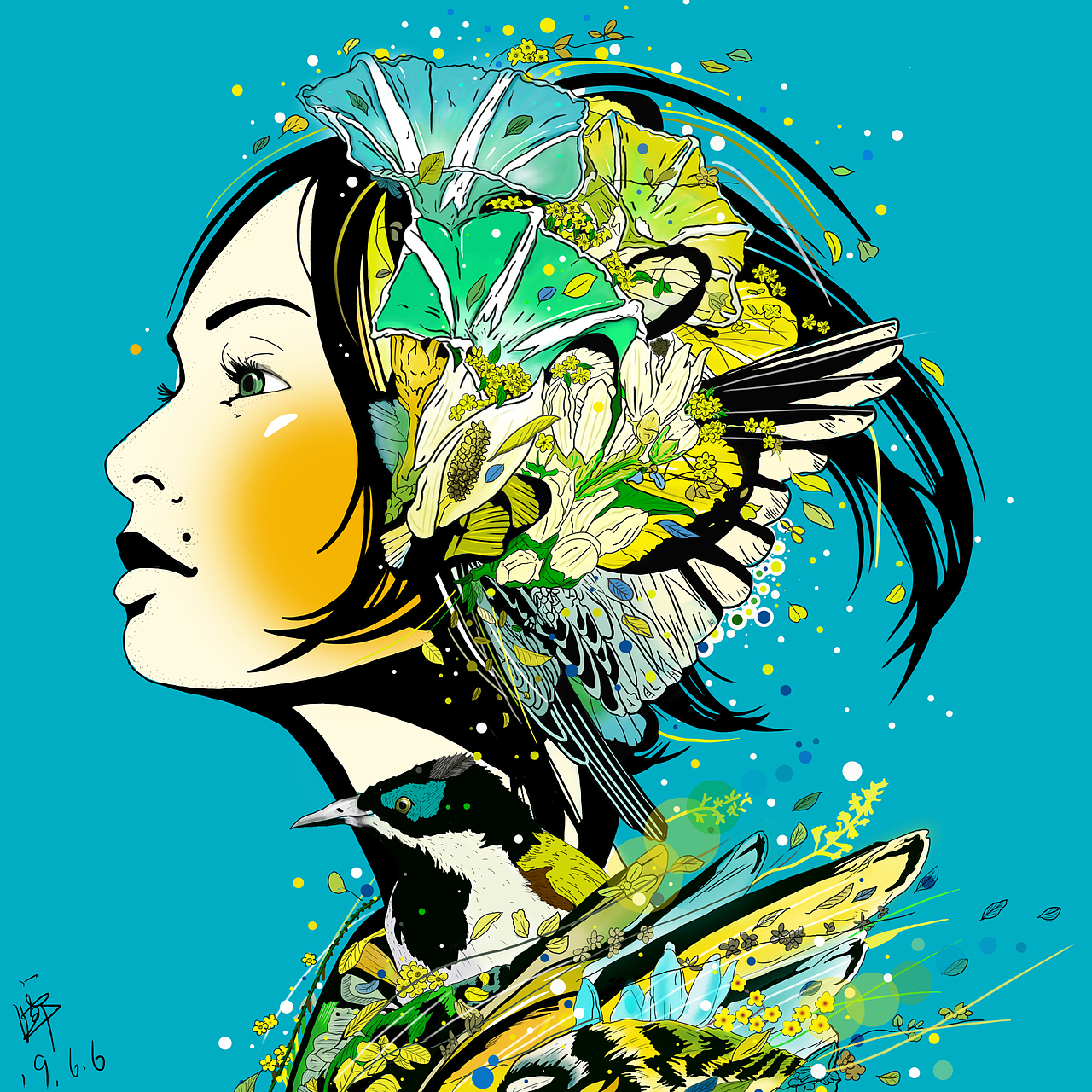 marumiyan插画临摹