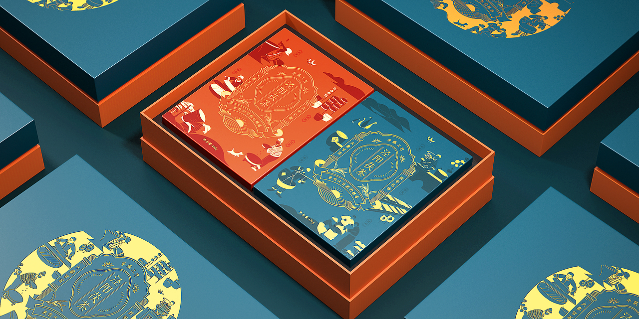 泾阳茯茶-陕西特产包装_无用文化-站酷zcool