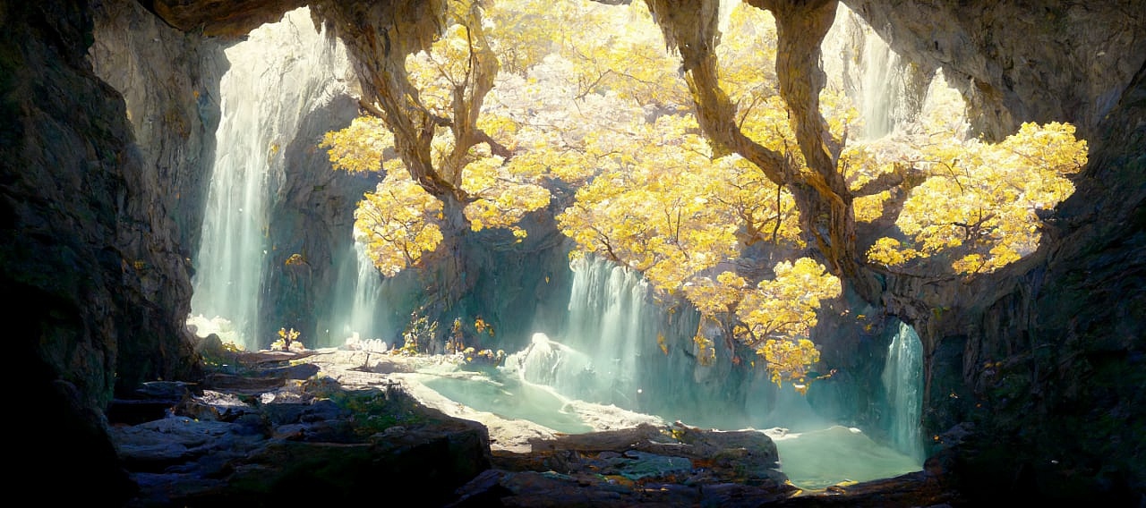 Midjourney人工智能绘画精选-国风场景篇