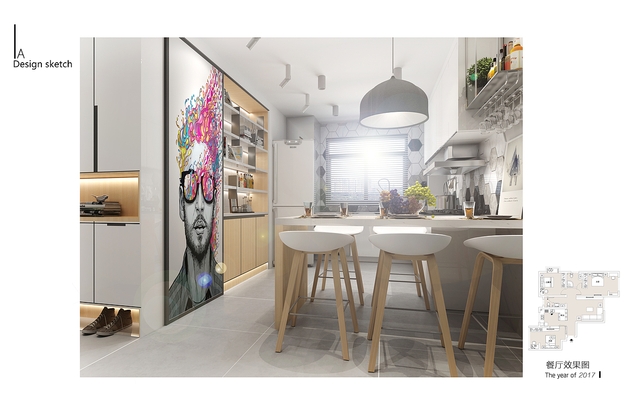 现代风格住宅（图ZMTA3ODAwMDEy） - 家装设计 - 站酷设计师观复设计原创素材 - 站酷ZCOOL