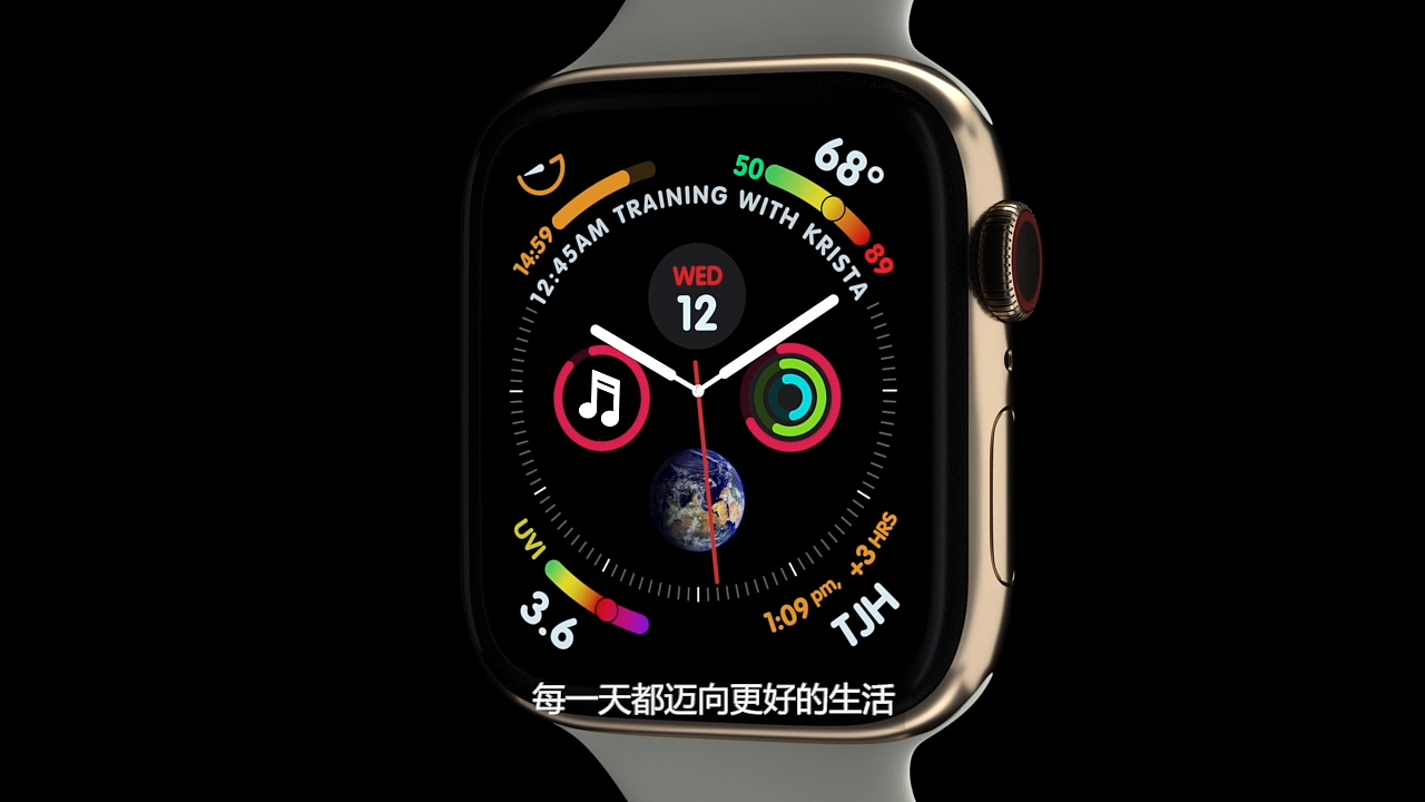 jawnha产品广告applewatch4