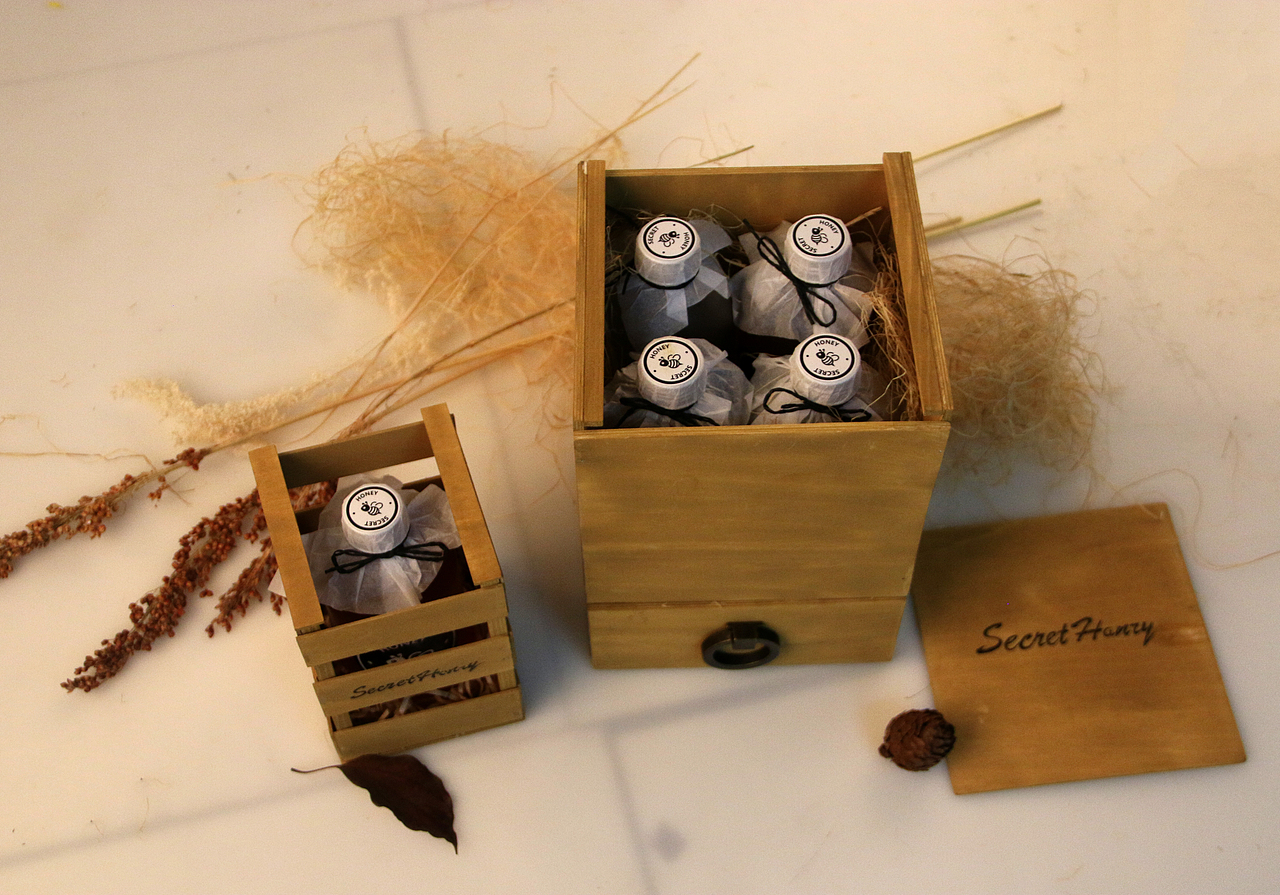 秘蜜（蜂蜜包装设计）