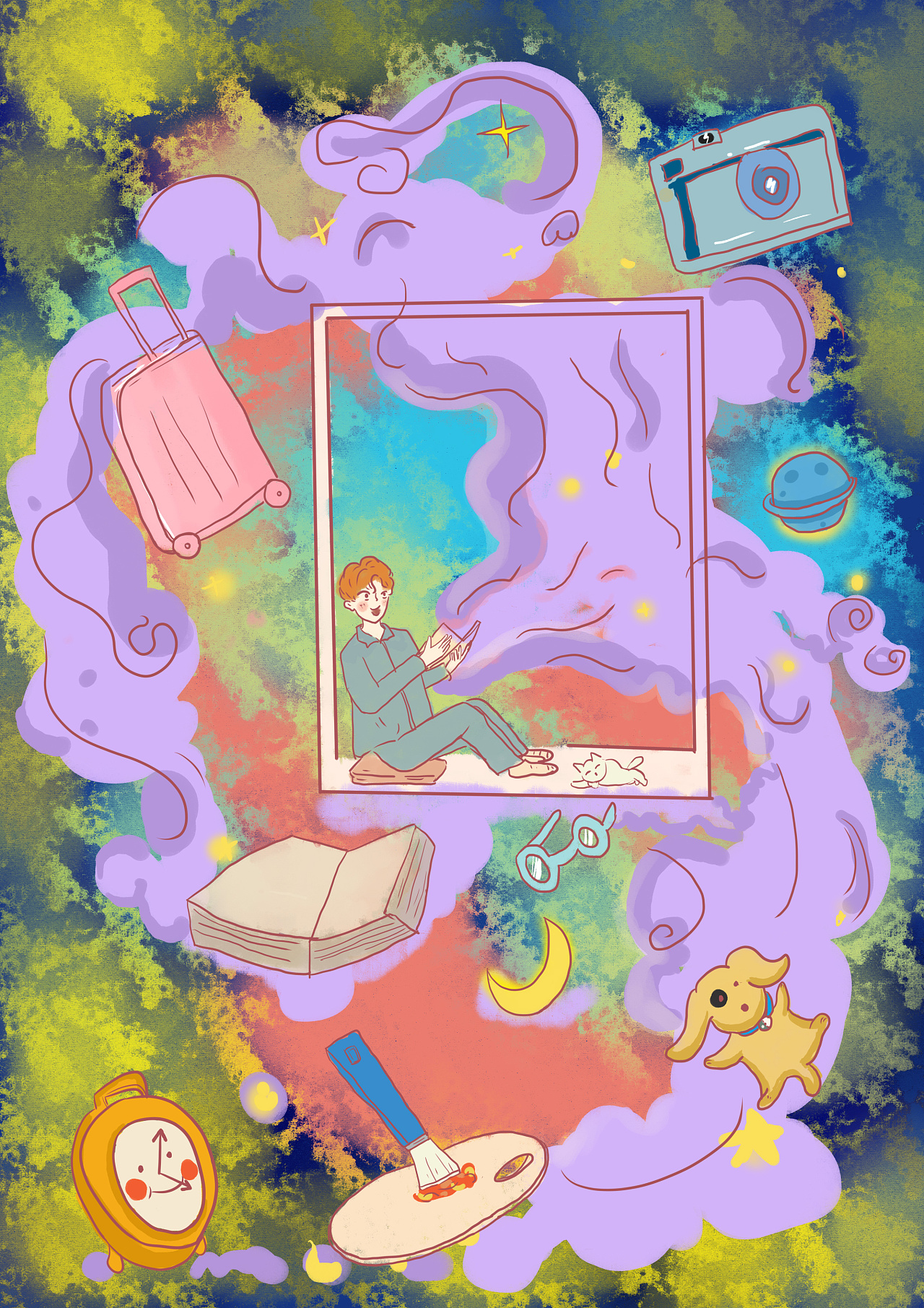 我的梦|插画|商业插画|keshiashely - 原创作品 - 站酷 (zcool)