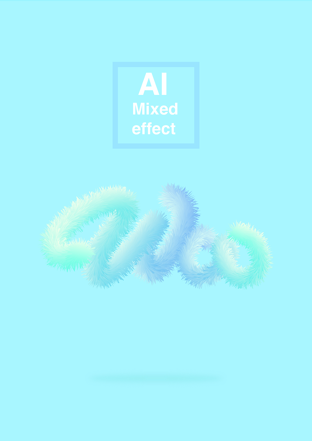 ai混合艺术字练习