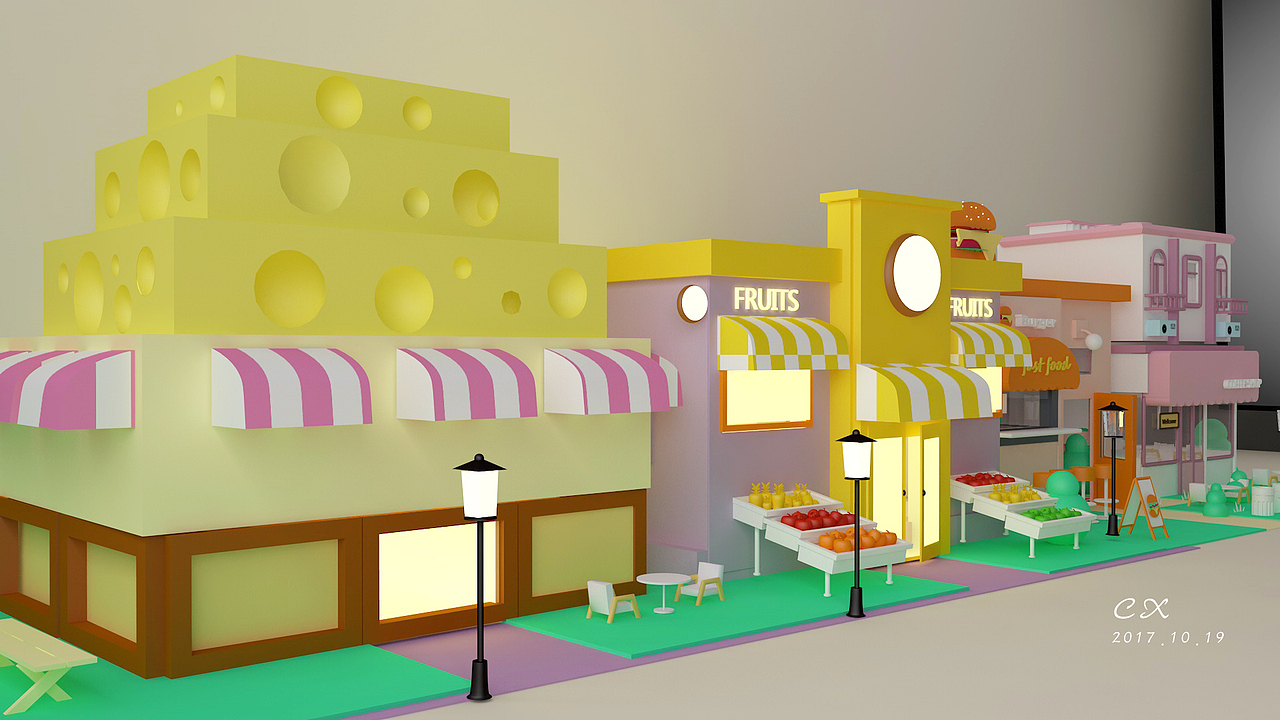 C4D模仿（图ZOTQ0MzQ1NjA=） - 动画/影视 - 站酷设计师休息休息吧原创素材 - 站酷ZCOOL