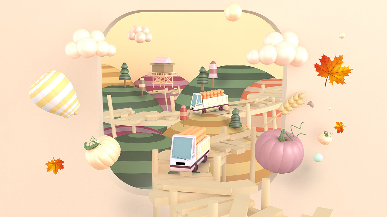 C4D（图ZMjA1ODU0MzQw） - 其他三维 - 站酷设计师来自唐朝的Kitty原创素材 - 站酷ZCOOL