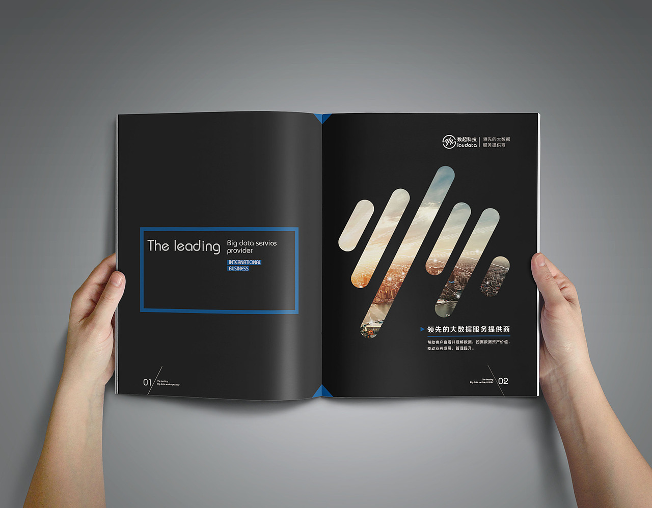 数起科技品牌册设计（图ZODI5NDMxMDA=） - 书籍/画册 - 站酷设计师Biu00Biu原创素材 - 站酷ZCOOL