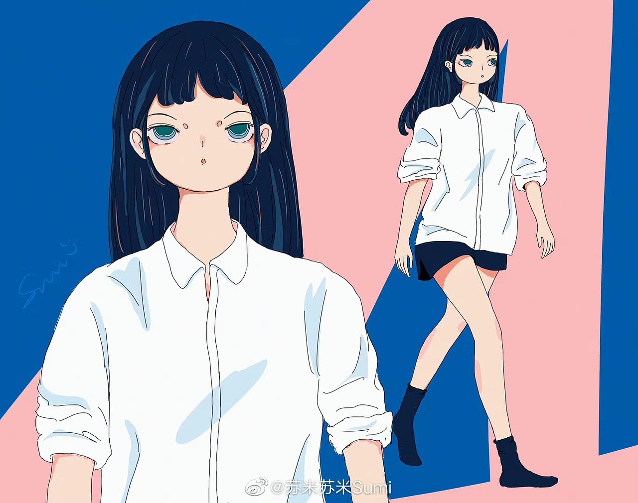 （2021）之前的一些作品（图ZMzA3OTQwNjk2） - 商业插画 - 站酷设计师夏五花原创素材 - 站酷ZCOOL
