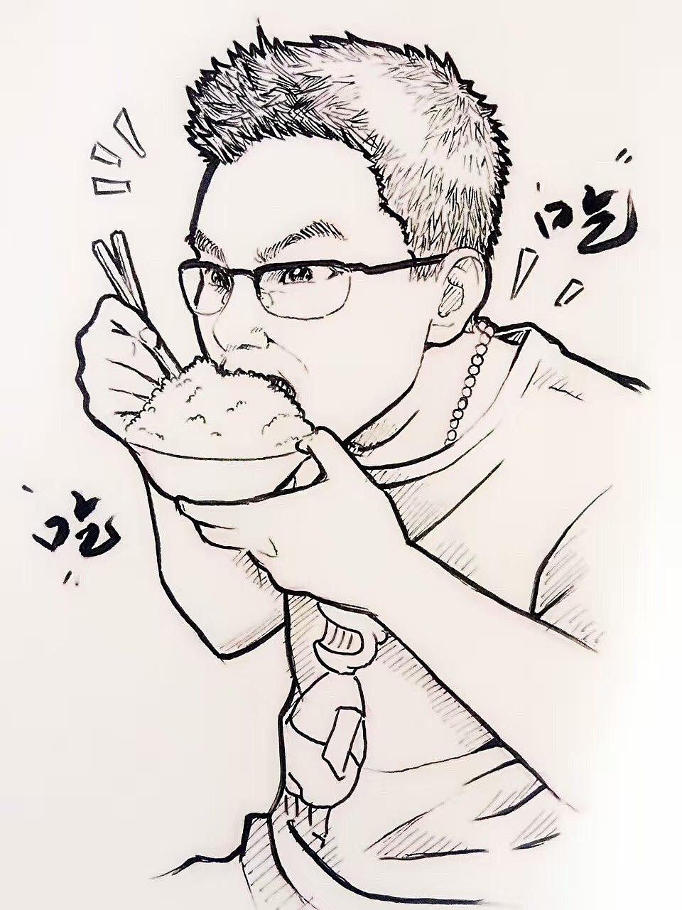 漫画速写