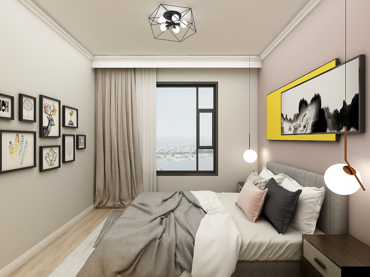 现代田园混搭清爽风