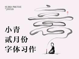 2021年2月初每日一練字體習(xí)作