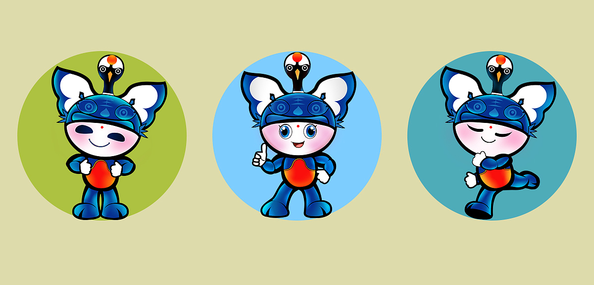 飞鹤奶粉吉祥物设计