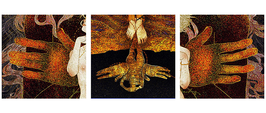 八月插画作品（图ZMjIyOTM0NDI0） - 创作习作 - 站酷设计师HeathGuo原创素材 - 站酷ZCOOL