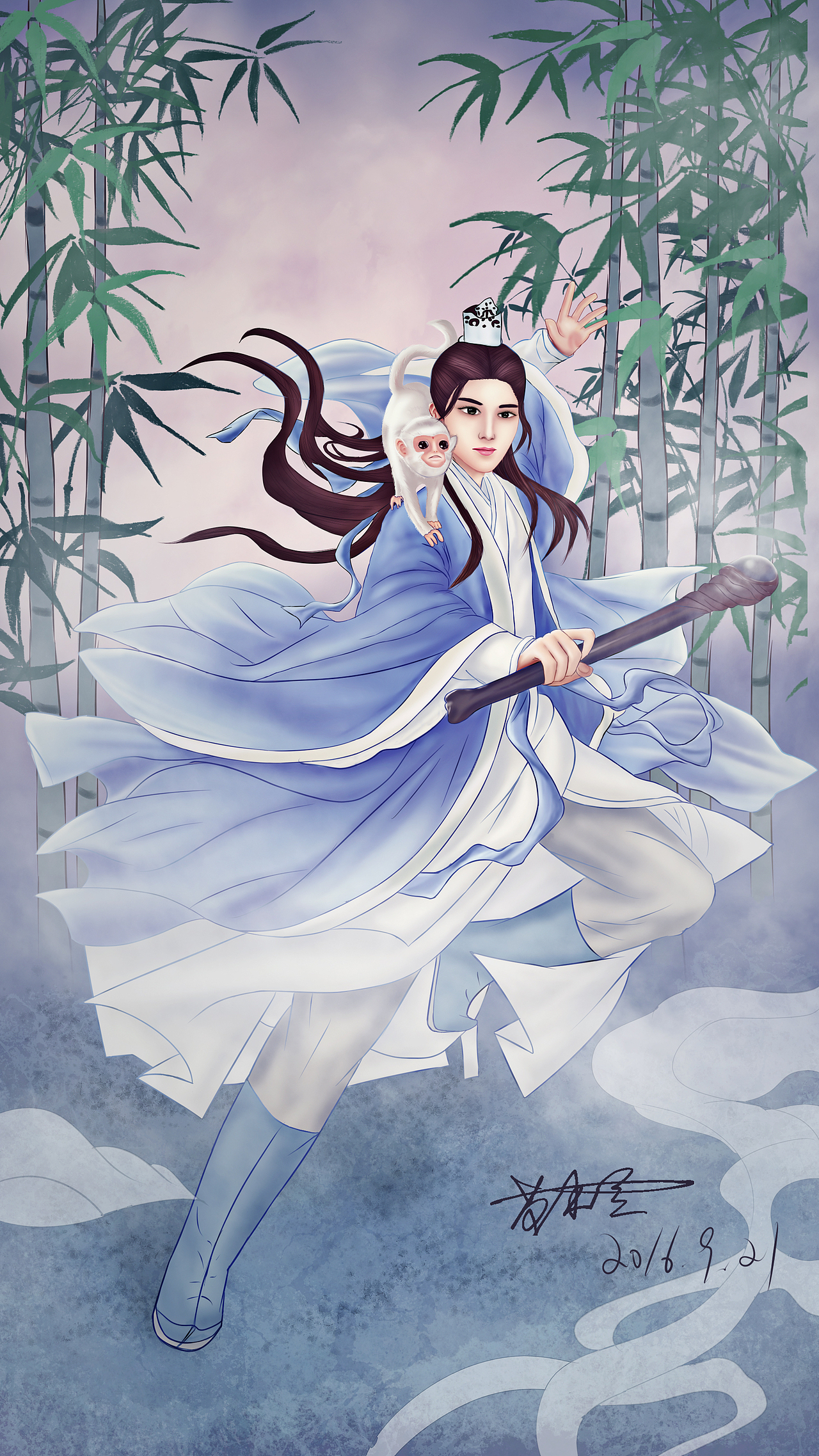 插画青云志张小凡