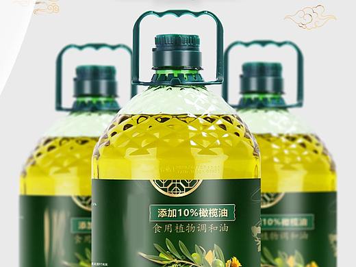 橄榄油详情页，摄影，设计
