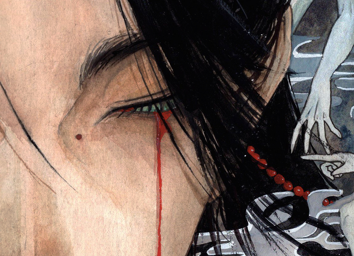 《万灵录》卷一-—精怪篇-—青眼蜂（图ZMjAxODMzMDQ4） - 创作习作 - 站酷设计师白术叔叔原创素材 - 站酷ZCOOL