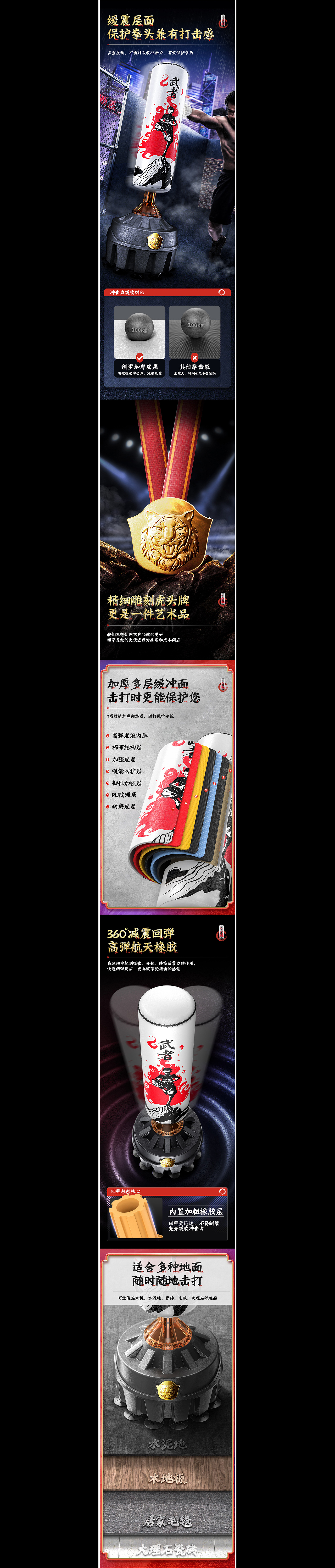 拳击沙袋详情页×3