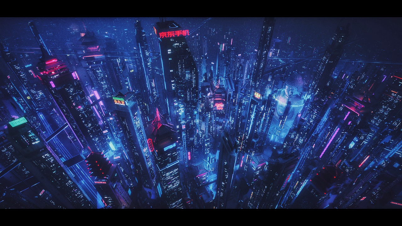 赛博朋克山海经 - OPPO K9 PRO（图ZMjkyMTA4MjU2） - Motion Graphic - 站酷设计师NAXX_Studio原创素材 - 站酷ZCOOL