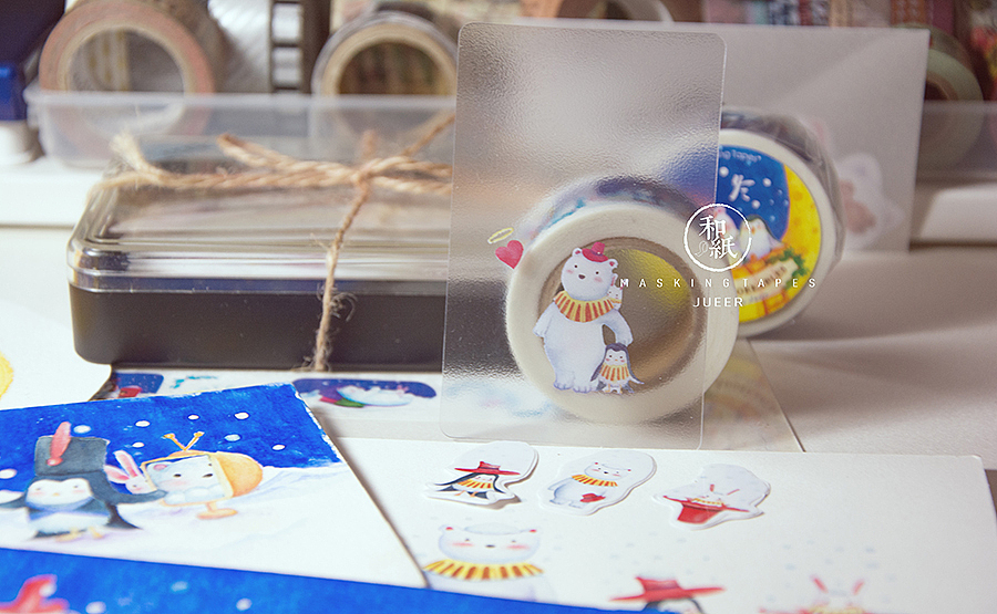 和纸胶带呆萌三宝3Adorkables