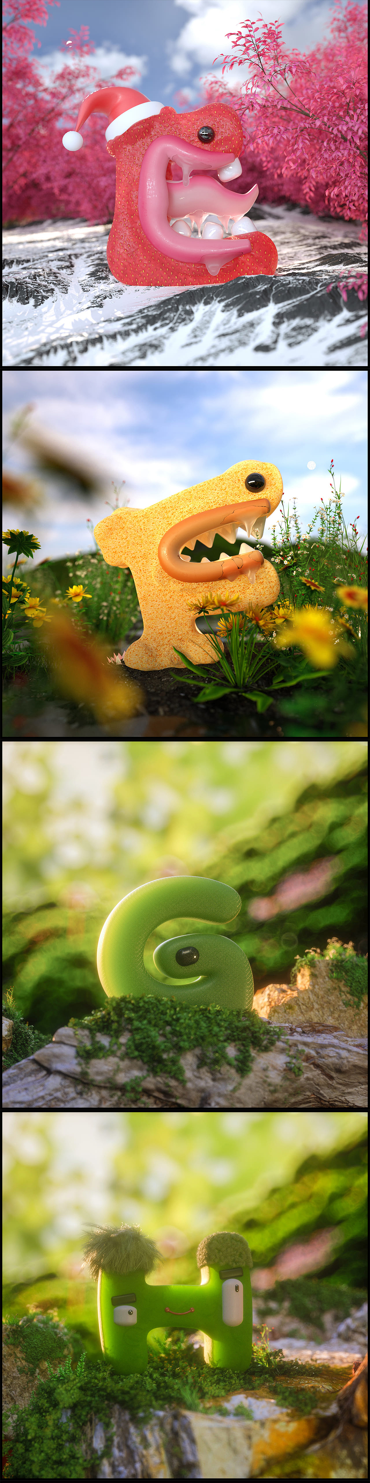 2019年总结&作品集（图ZMjAzMzc2Mjk2） - 其他三维 - 站酷设计师LYwang原创素材 - 站酷ZCOOL