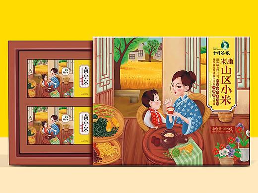 农产品—十月姑娘(个人主页-ZMjU5NTcwODA=) - 包装 - 站酷设计师大浉兄品牌策划原创素材 - 站酷ZCOOL