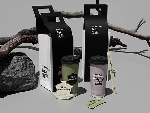 Shallow 浅茶 | 浅茶全案品牌包装设计
