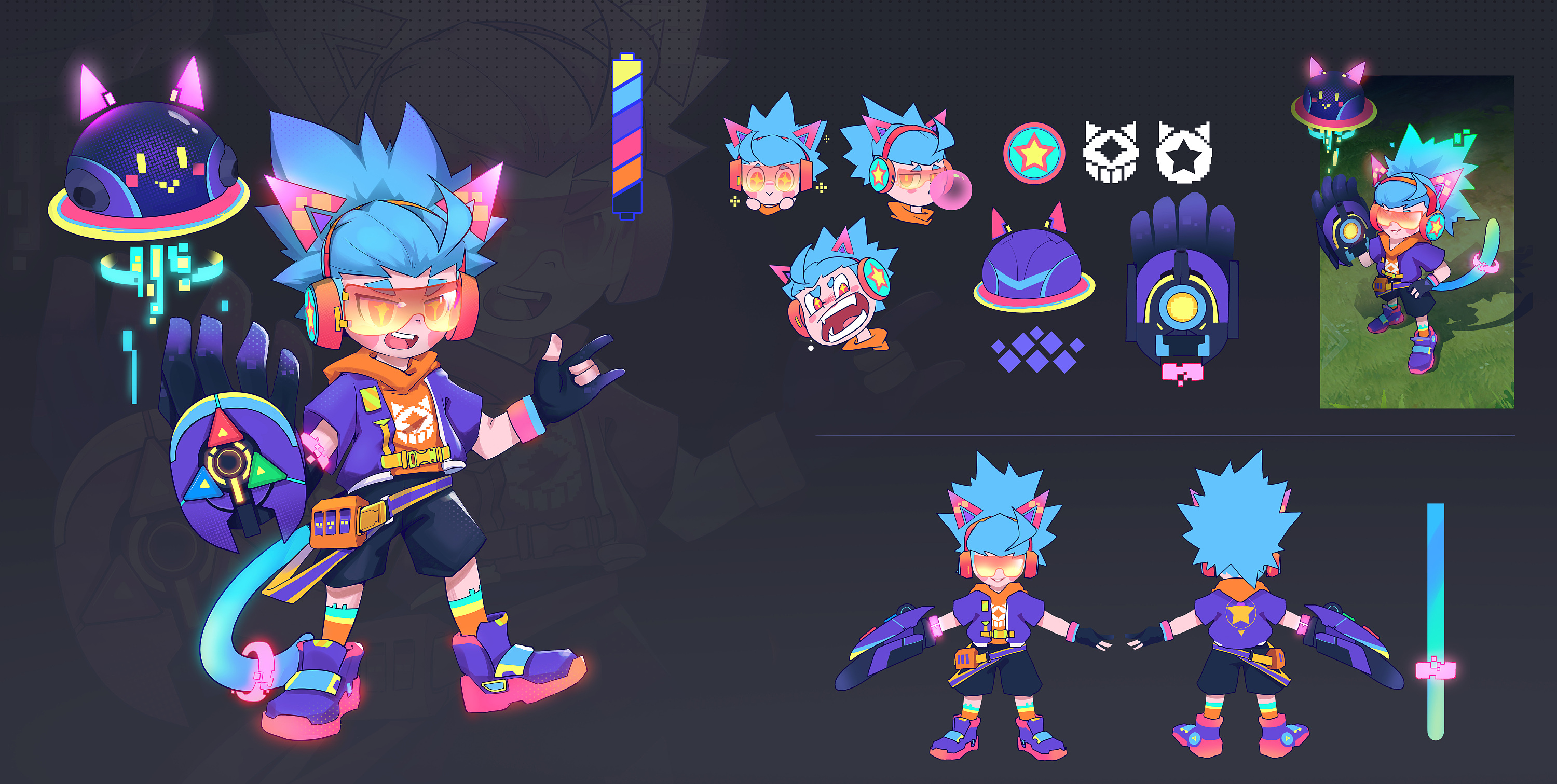 沈梦溪—电玩新星|插画|游戏原画|鑫仔007 - 原创作品 - 站酷 (zcool)