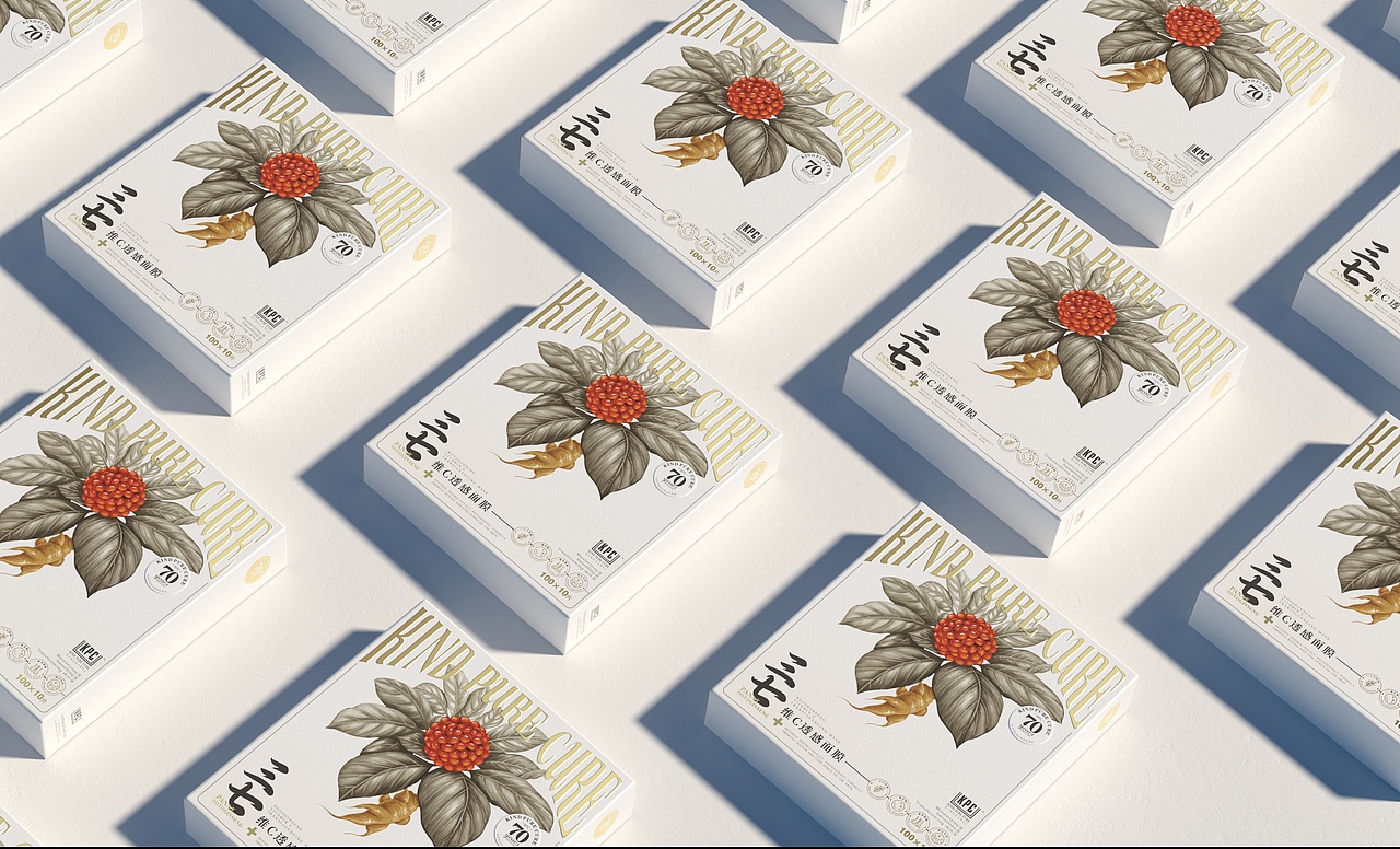 昆药×同道设计|传统VS新中式·KPG三七护肤系列（图ZMjkyNjYzNTky） - 包装 - 站酷设计师同道设计SONG原创素材 - 站酷ZCOOL