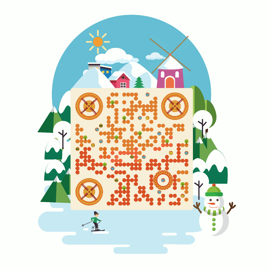 十二生肖艺术二维码设计（图ZMTE0MDk5OTM2） - 其他动漫 - 站酷设计师平地一声雷原创素材 - 站酷ZCOOL