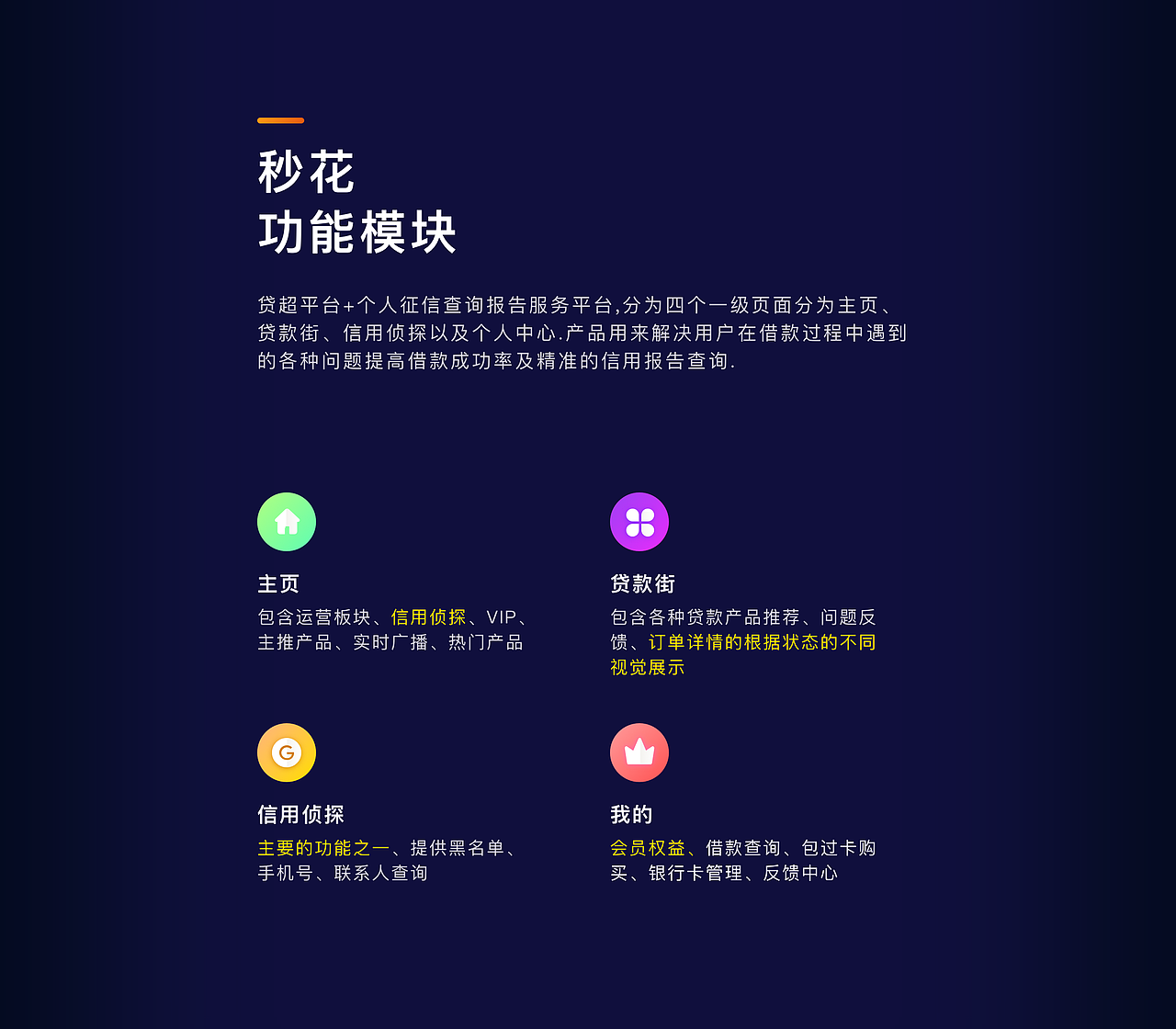 秒花_贷款超市+个人征信报告
