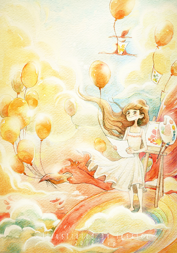 Emilia（图ZNjk2NjMyNA==） - 商业插画 - 站酷设计师Jessie霖原创素材 - 站酷ZCOOL