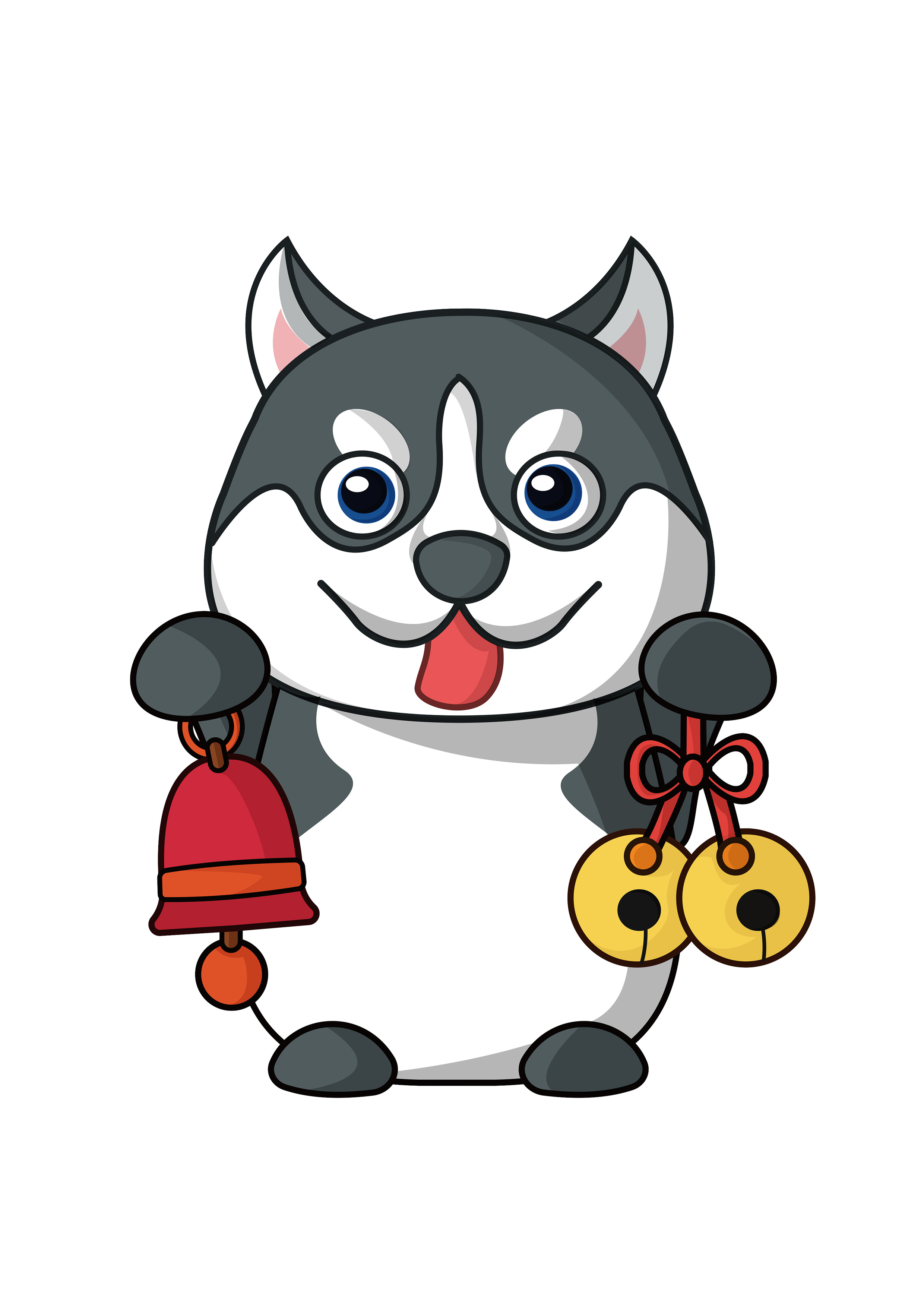 2018招财狗角色设计