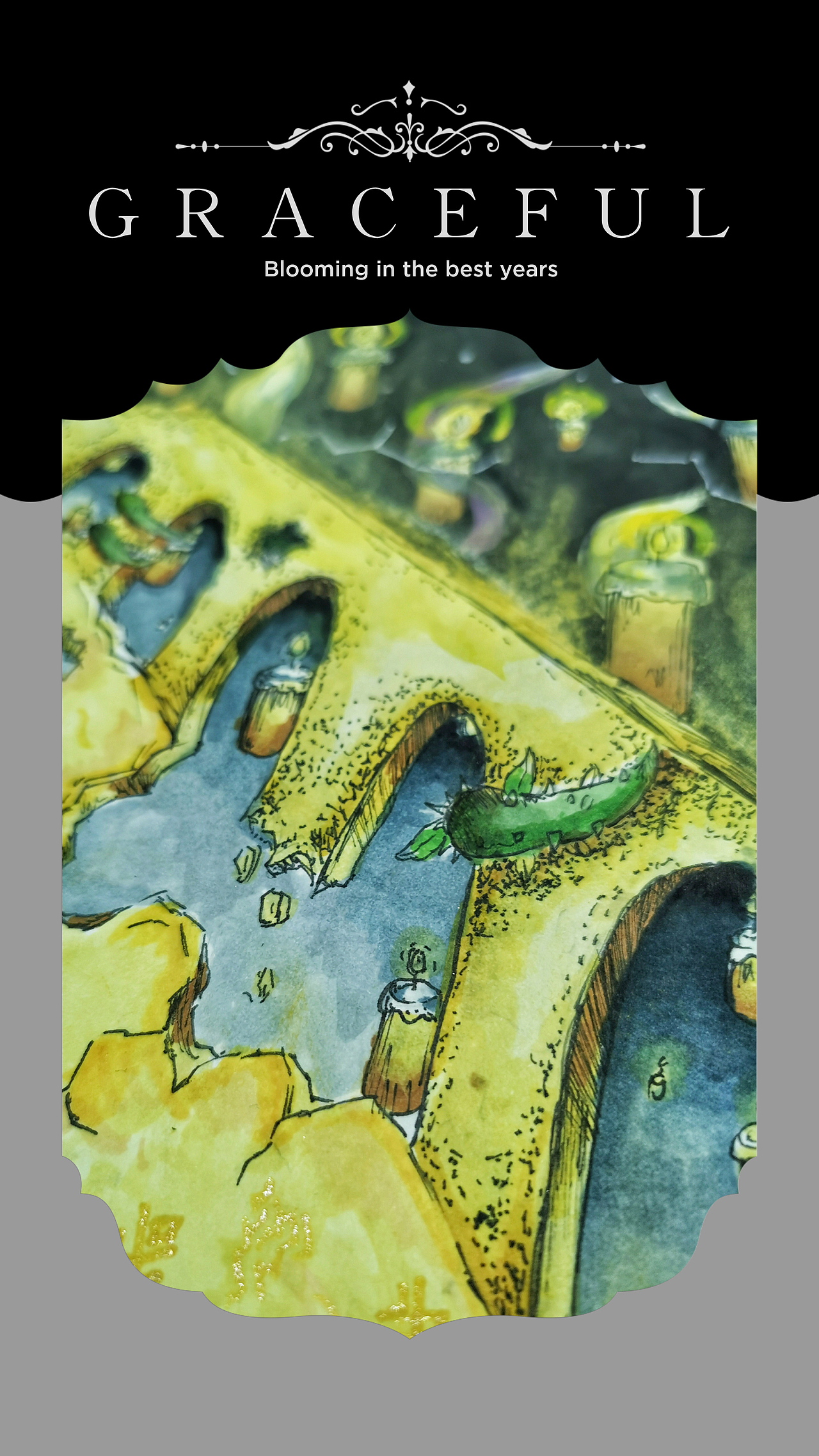 8岁插画师原创:逃出魔界