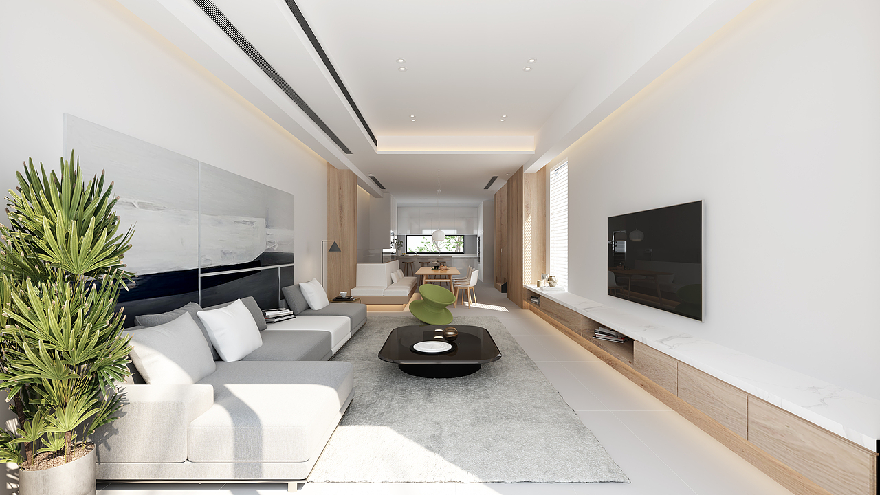 一个小别墅效果图