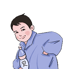 《童年贝贝》类年画卡通微信表情包设计-朱正廷（图ZMjQyNjIwMjgw） - 其他 - 站酷设计师啾洒洒原创素材 - 站酷ZCOOL