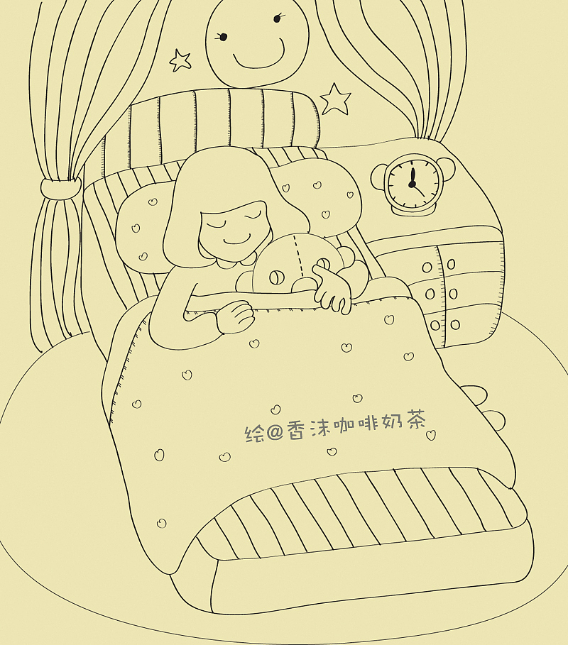 湖南卫视《一年级》插画之我的妈妈是老师（图ZMjE5MzA3MzI=） - 儿童插画 - 站酷设计师香沫咖啡奶茶原创素材 - 站酷ZCOOL