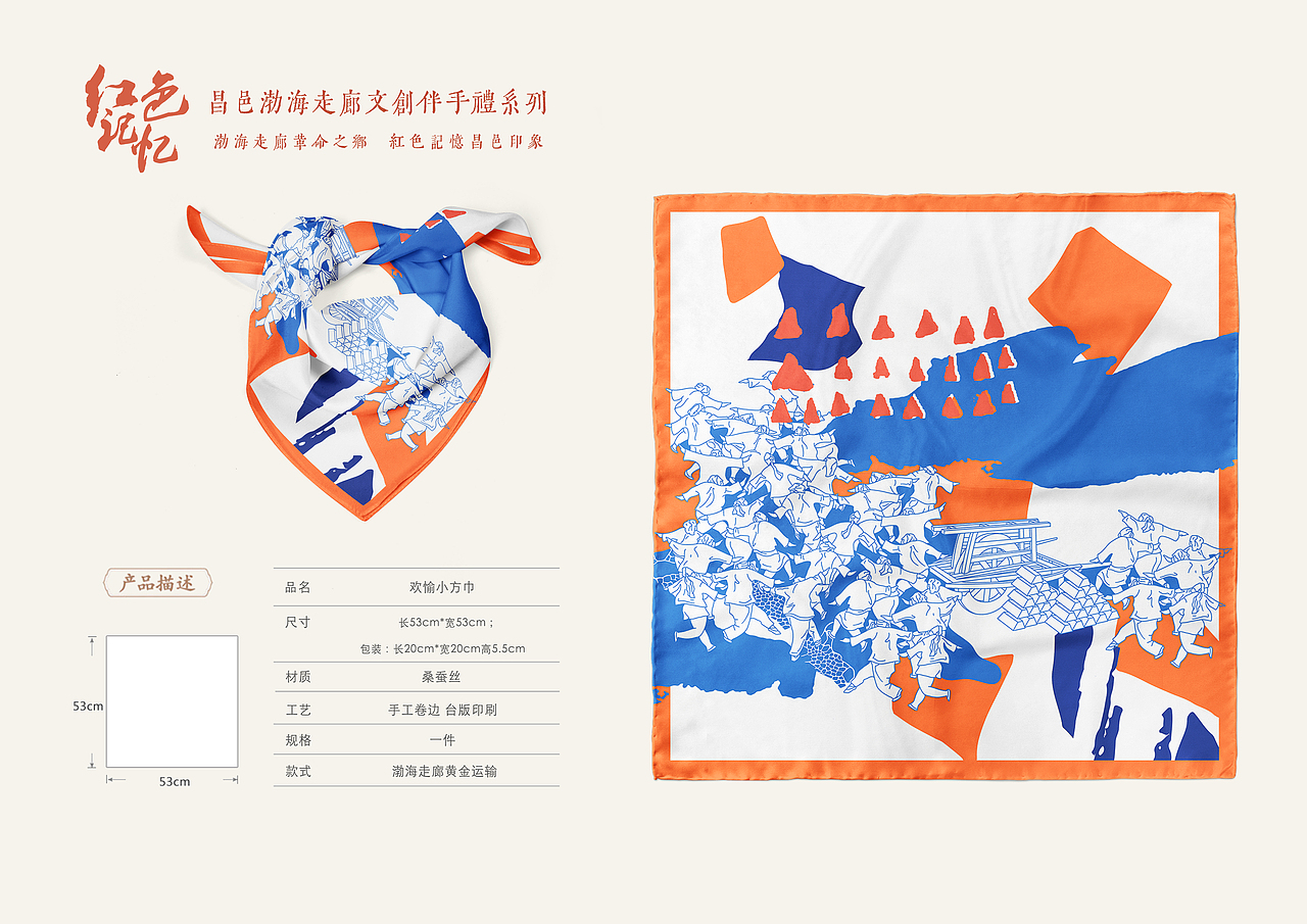 红色文创“昌邑渤海走廊红色教育主题”