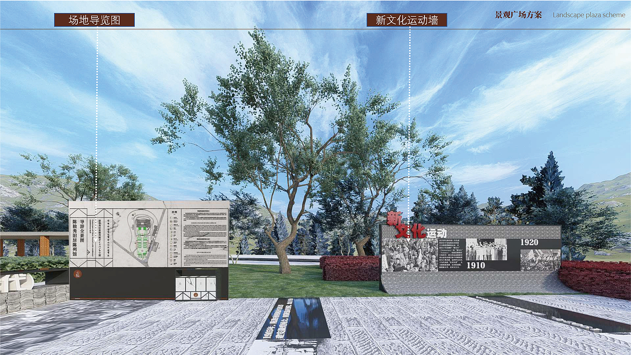 陈独秀旧居户外景观