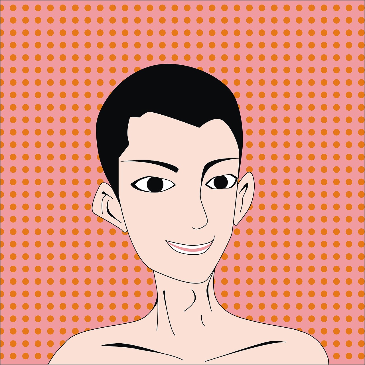 手绘矢量头像（图ZMTUxNjQyNjky） - 创作习作 - 站酷设计师枯荣不染原创素材 - 站酷ZCOOL