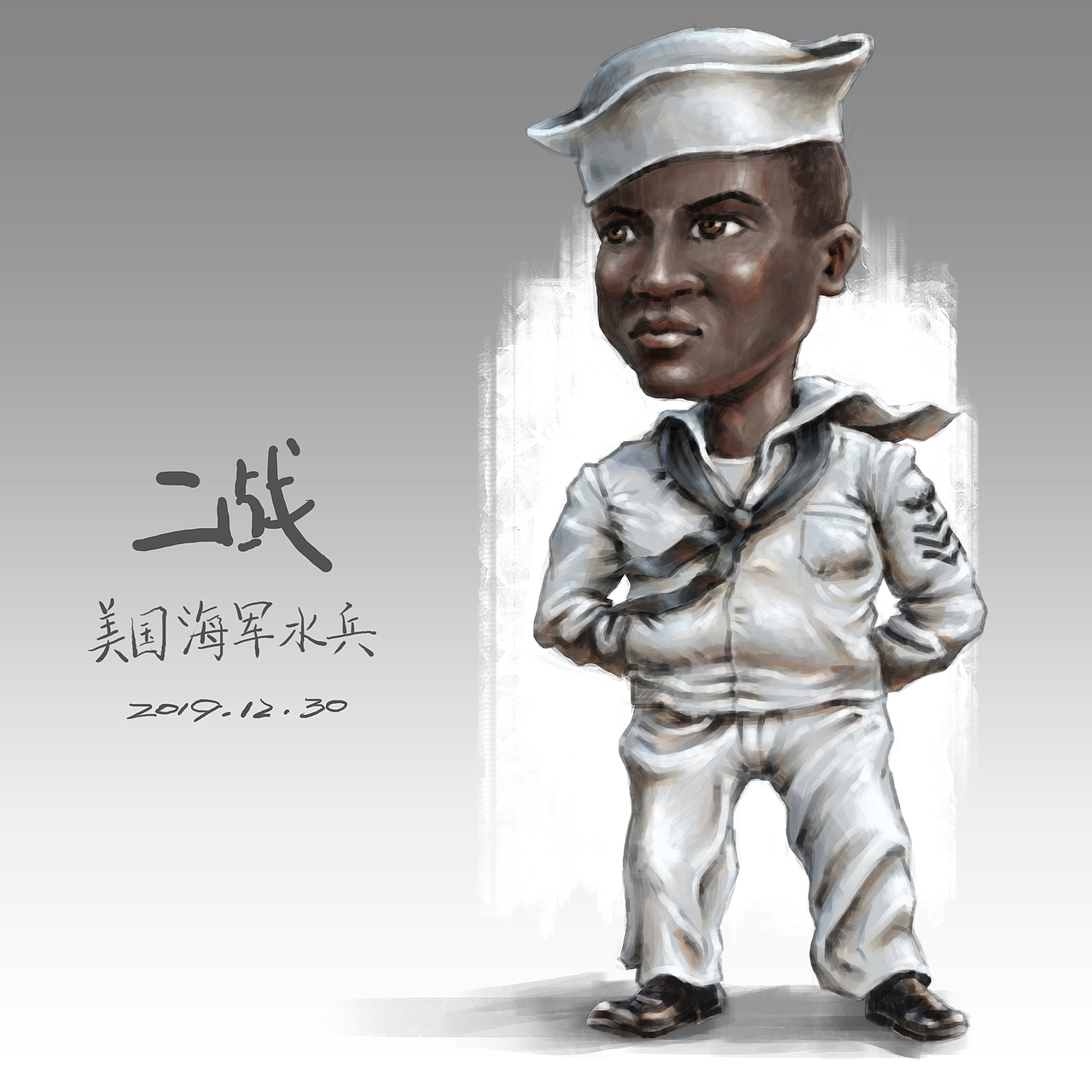 q版二战士兵练习合集