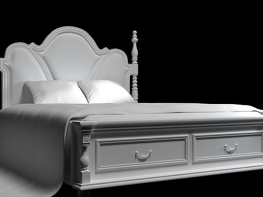 床（個人主頁-ZNDc0ODE2MTI=） - 生活用品 - 站酷設(shè)計師低級野生建模小白原創(chuàng)素材 - 站酷ZCOOL