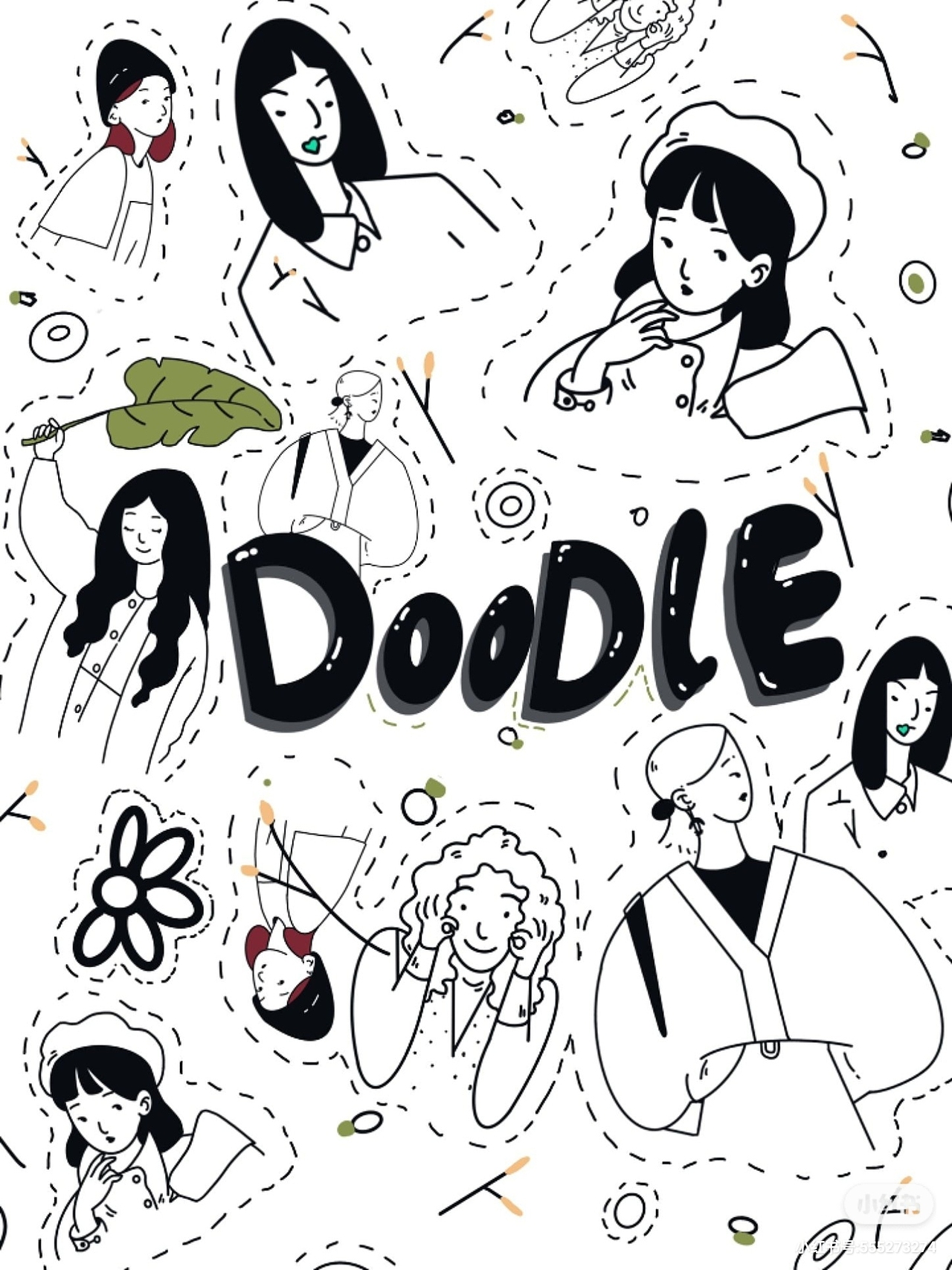 doodle女孩