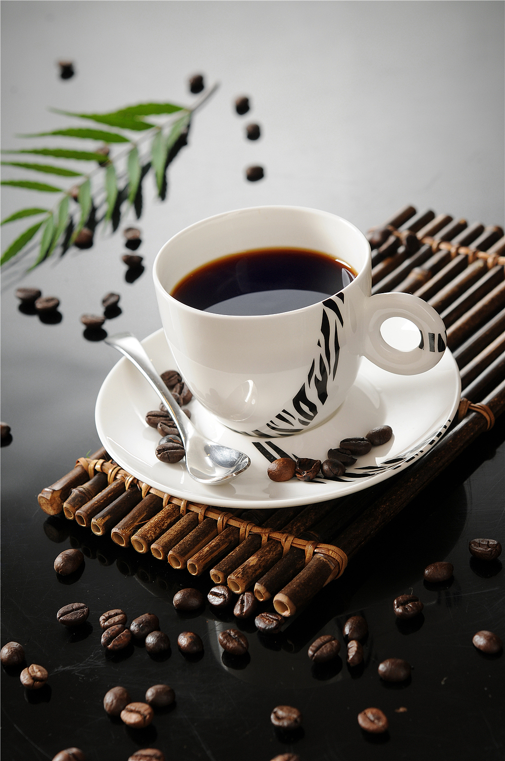 咖啡菜品摄影图片