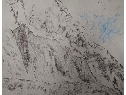 雪山一角（个人主页-ZNzA1MjA5NjQ=） - 绘画 - 站酷设计师五彩蜚蜚原创素材 - 站酷ZCOOL