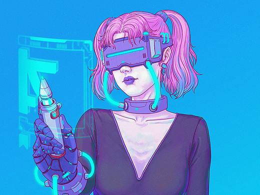 一本漫画 CYBORG ILLUSTRATION