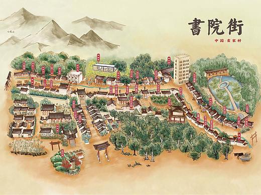 手绘地图