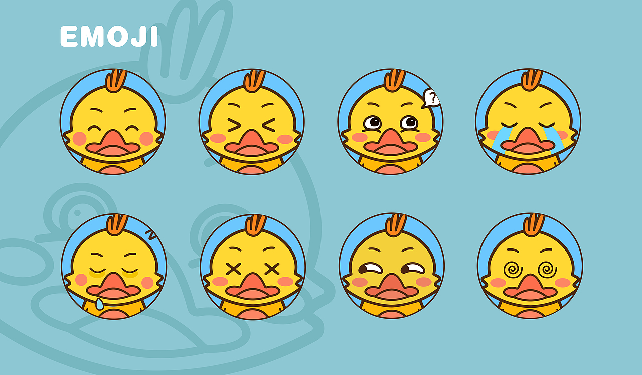 若来×站酷 慢慢鸭（图ZMjIxMDEwNDA4） - IP形象 - 站酷设计师Dora花花原创素材 - 站酷ZCOOL