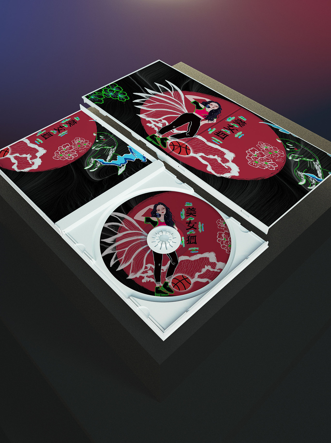 《一只努力修炼的狐狸》（图ZMjcyMjk5MTY4） - IP形象 - 站酷设计师付嘻嘻原创素材 - 站酷ZCOOL